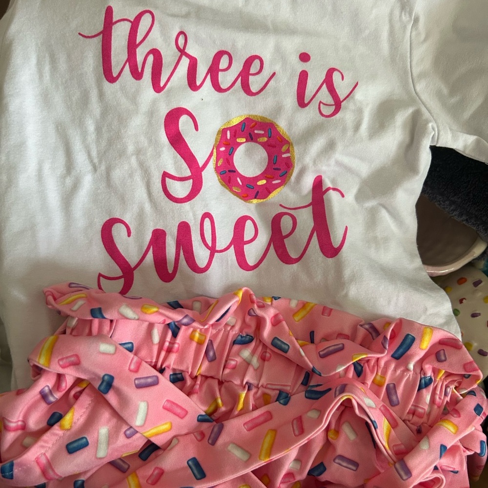 Third birthday outfit